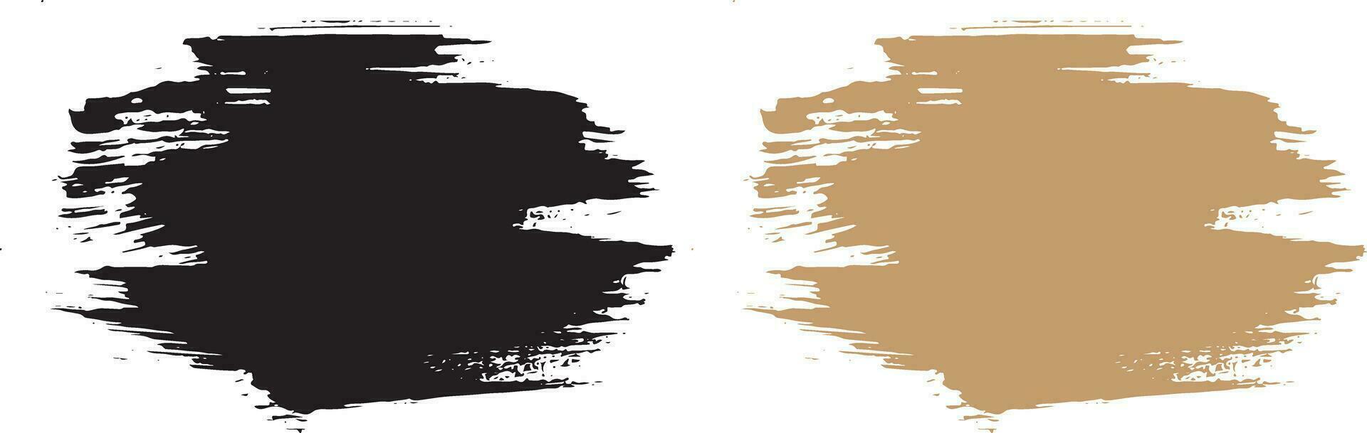 Ink paint brush stroke vector