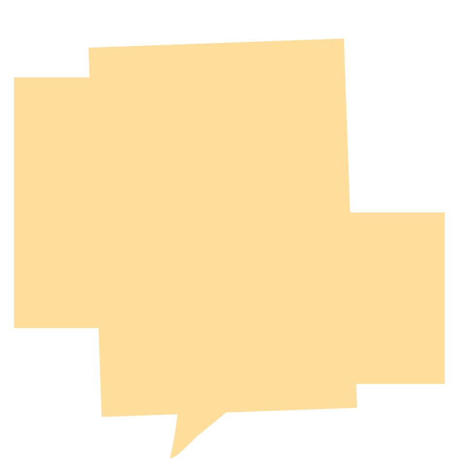 Blank speech bubble png
