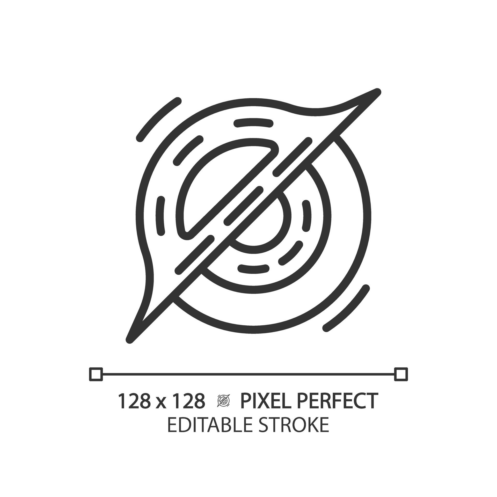 Black hole pixel perfect linear icon. Gravity well. Deep space. Cosmic  mystery. Scientific discovery. Sci fi. Thin line illustration. Contour  symbol. Vector outline drawing. Editable stroke 32057483 Vector Art at  Vecteezy