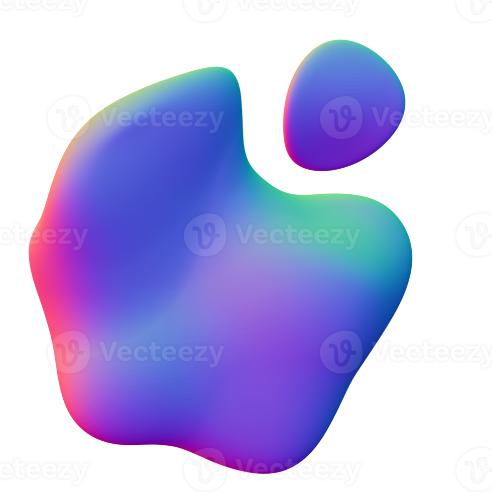 3D shape abstract png
