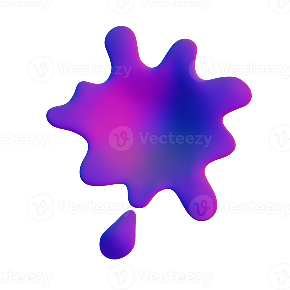 3D shape abstract png
