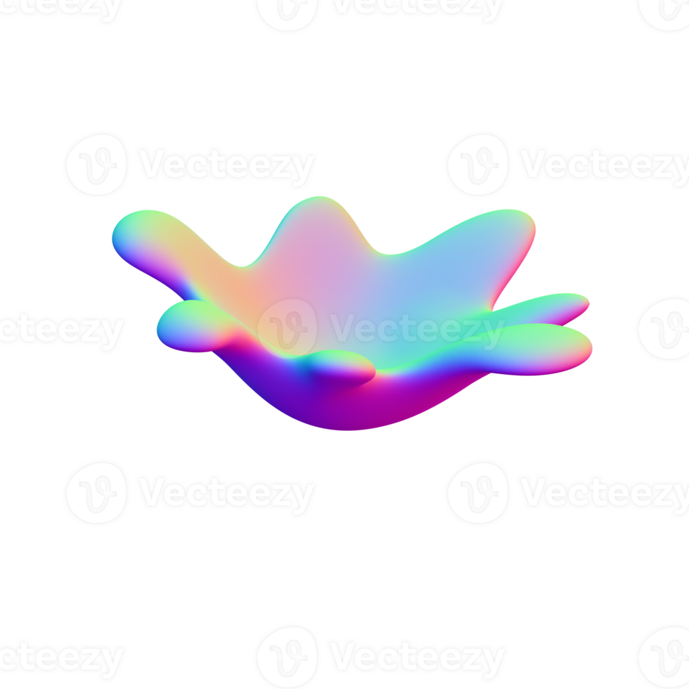 3D shape abstract png