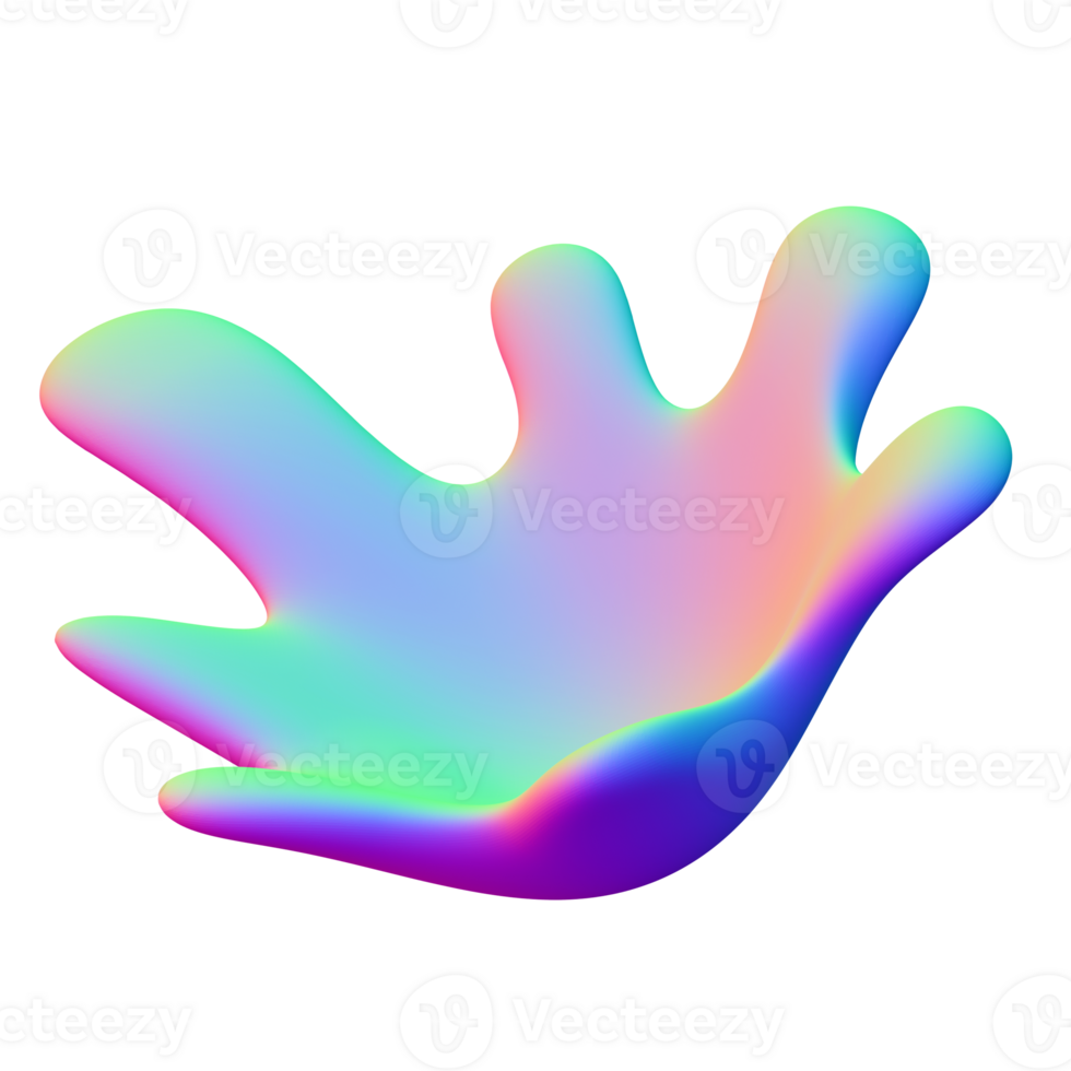3D shape abstract png