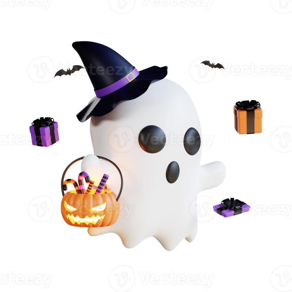 Halloween 3D illustrations, lantern, zombie, witches hat, pumpkin, cauldron, eyeball, werewolf, ghost, full moon, coffin, bat, vampire, skeleton, monster, witch, web, spider, Halloween 3D High png. png