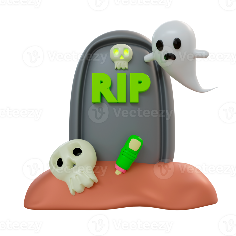 Halloween 3D illustrations, lantern, zombie, witches hat, pumpkin, cauldron, eyeball, werewolf, ghost, full moon, coffin, bat, vampire, skeleton, monster, witch, web, spider, Halloween 3D High png. png