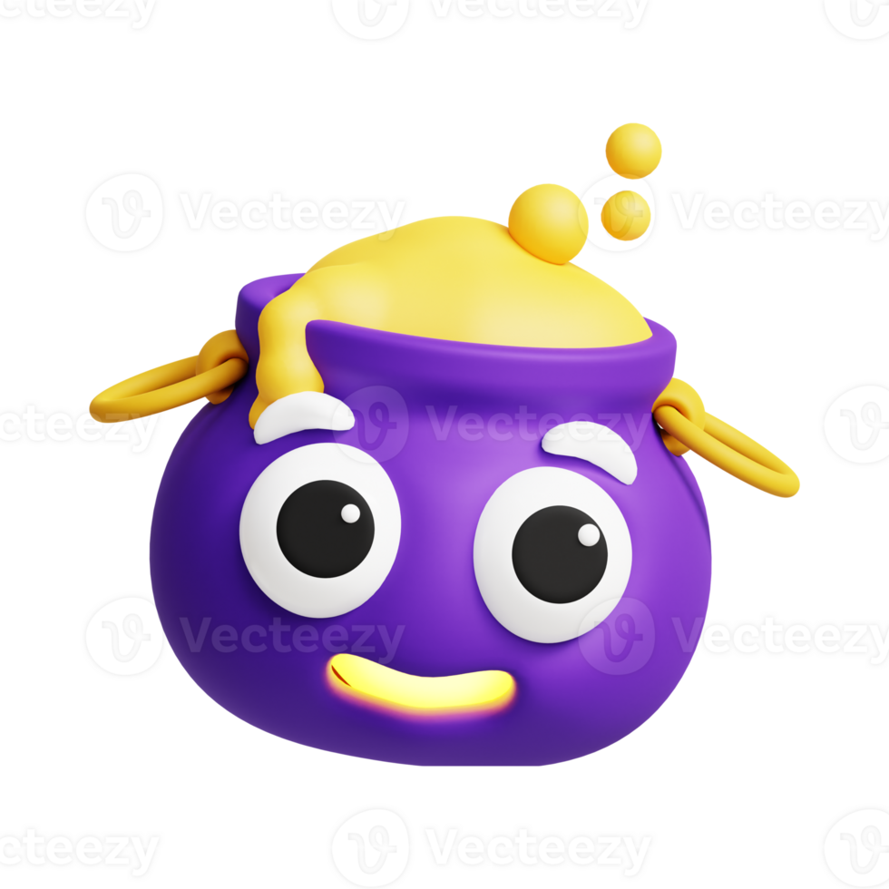 Halloween 3D illustrations, lantern, zombie, witches hat, pumpkin, cauldron, eyeball, werewolf, ghost, full moon, coffin, bat, vampire, skeleton, monster, witch, web, spider, Halloween 3D High png. png