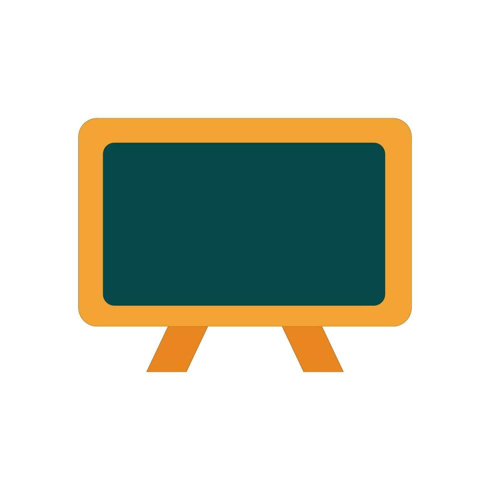 Blackboard icon. School education learning and knowledge theme. Blackboard icon vector isolated on white background for your web and mobile app design, Blackboard logo concept