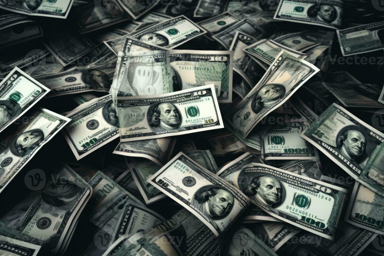 heap of dollars, money background, money background, money background, Dollars background. Dollar banknotes background. Money background, AI Generated photo