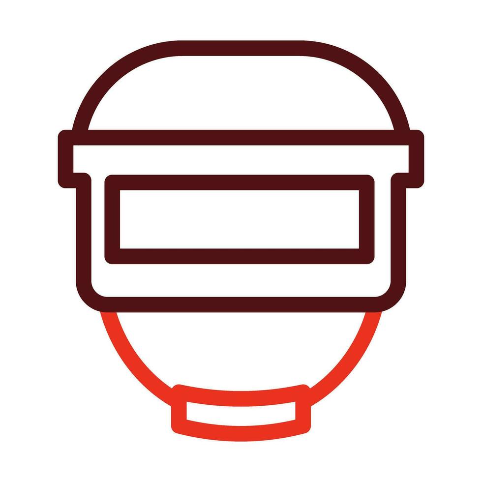 Pubg Vector Thick Line Two Color Icons For Personal And Commercial Use.