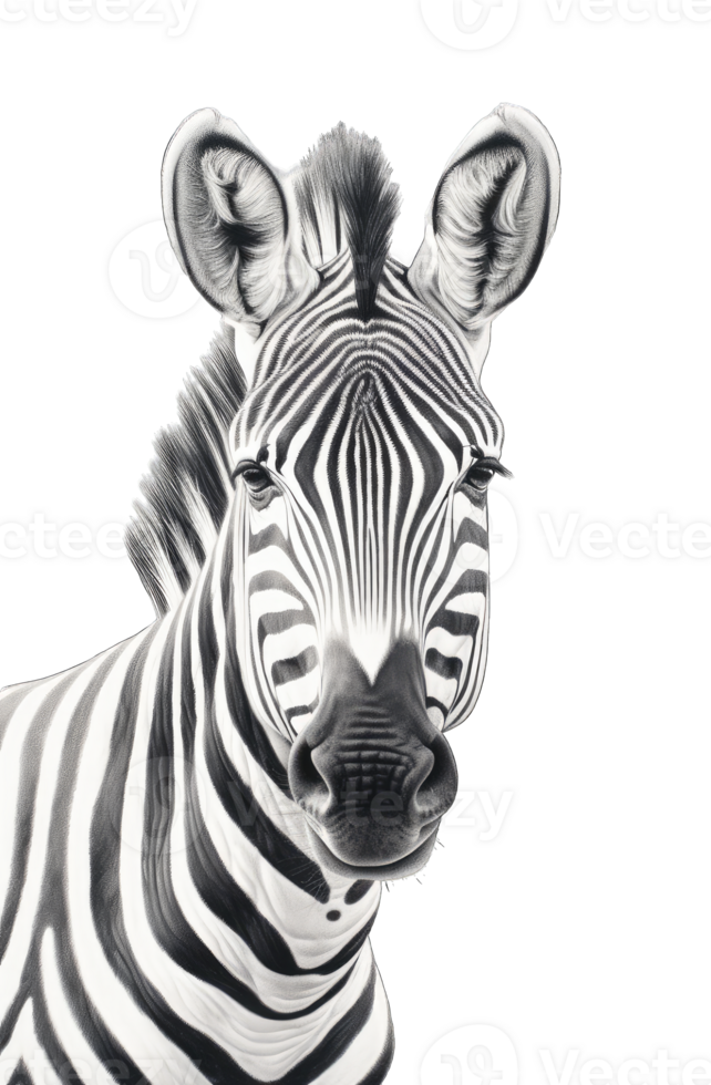 zebra animal ilustração, natureza conservação, Preto e branco png