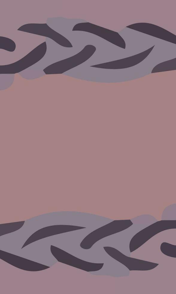 Aesthetic abstract art with a combination of shapes and red colors. Suitable for background and poster vector