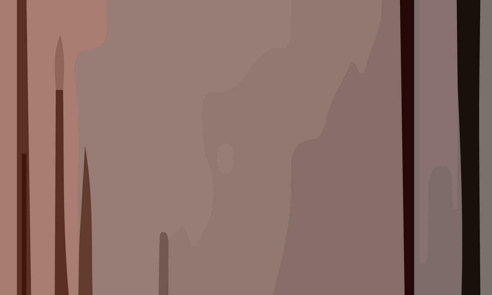 Aesthetic abstract art with a combination of shapes and red colors. Suitable for background and poster vector