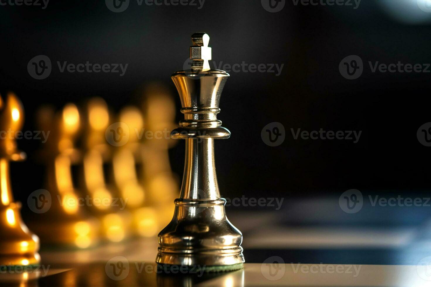 compass and chess piece on chess board game for ideas, challenge,  leadership, strategy, business, success or abstract - Stock Image -  Everypixel