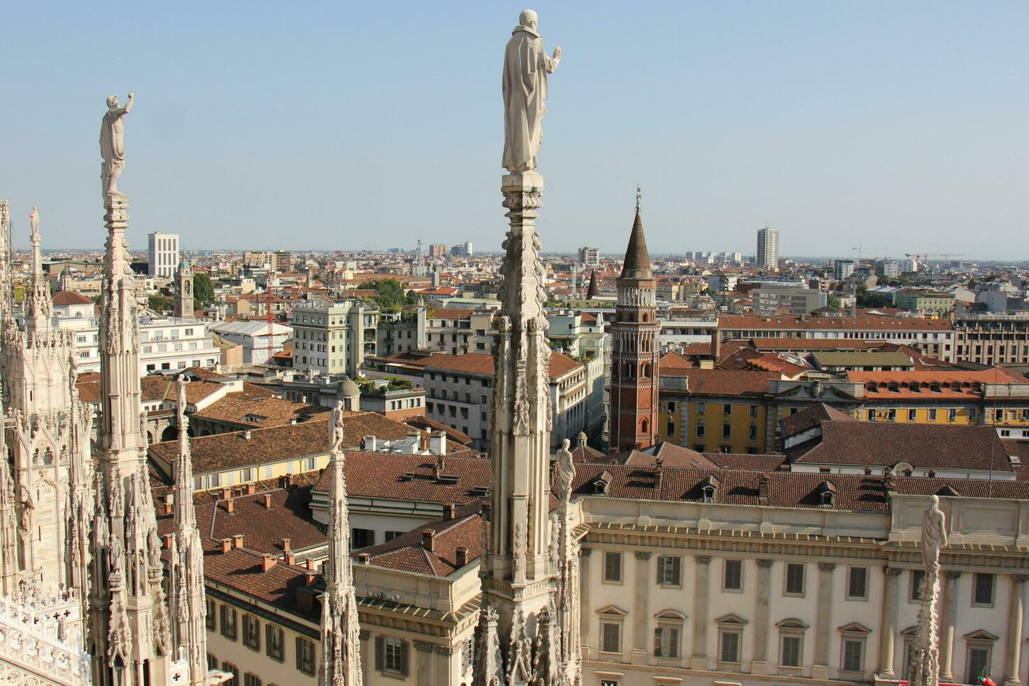 Milan Italy 08 . 09. 2022. Milan is a large city in northern Italy, located in Lombardy. photo