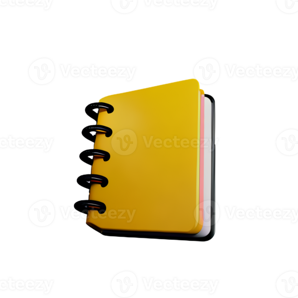 Book Notebook Notepad AI Generative png