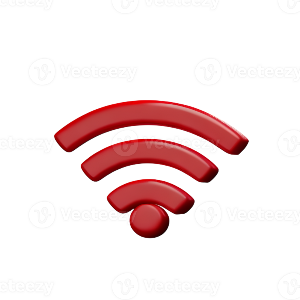 Wireless Signal Wifi AI Generative png