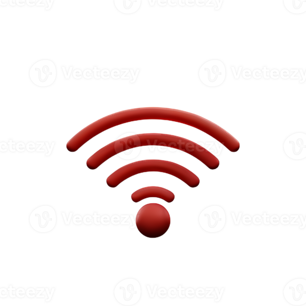 Wireless Signal Wifi AI Generative png