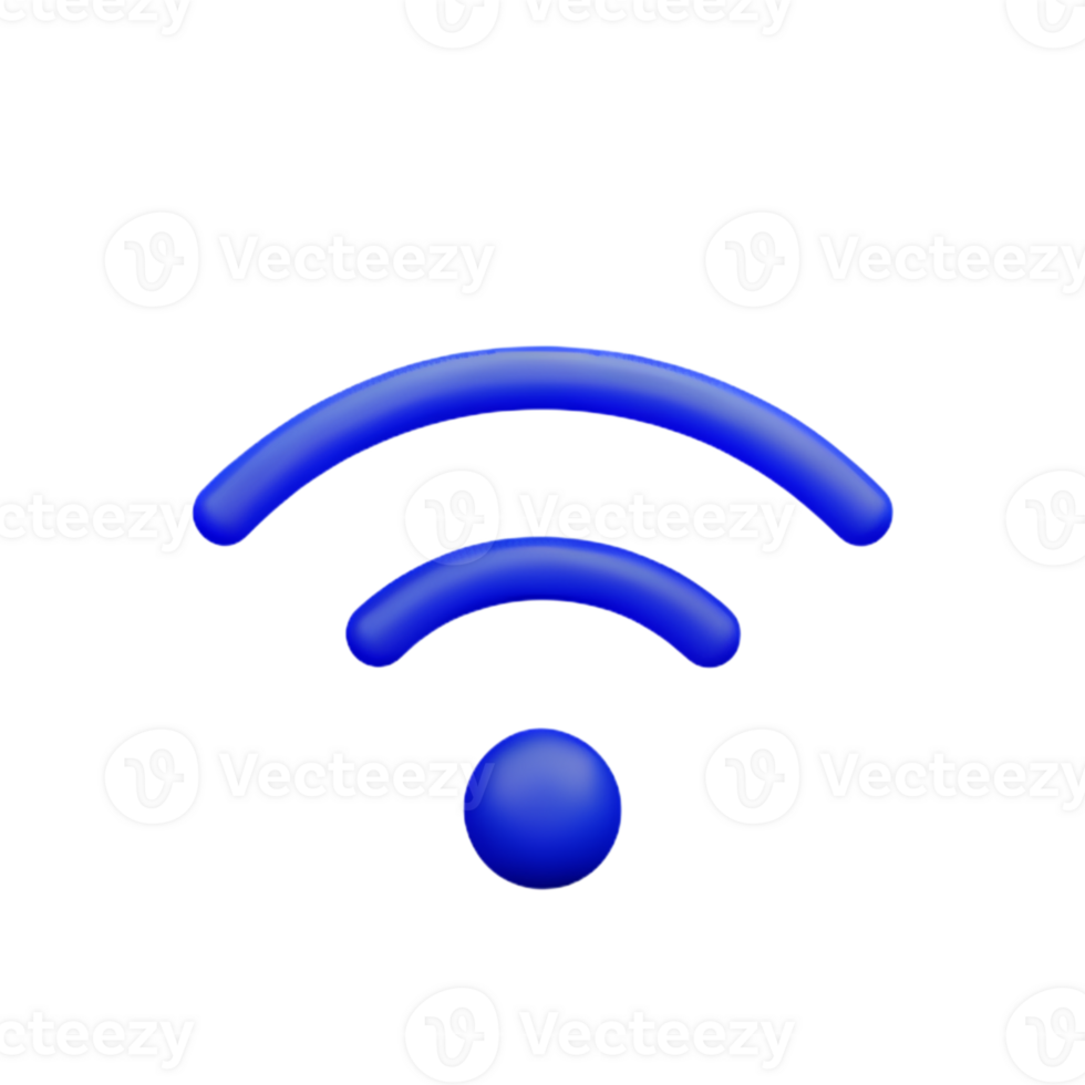 Wireless Signal Wifi AI Generative png