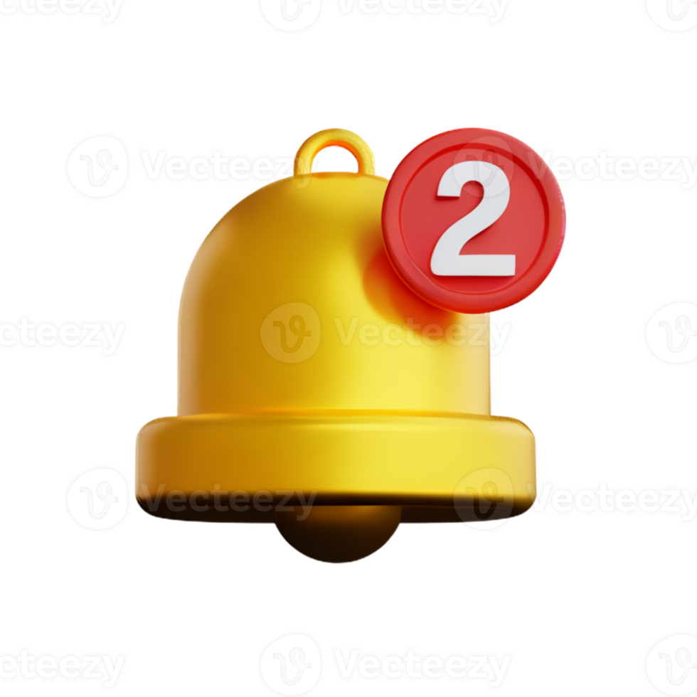 Notification Bell Alarm AI Generative png