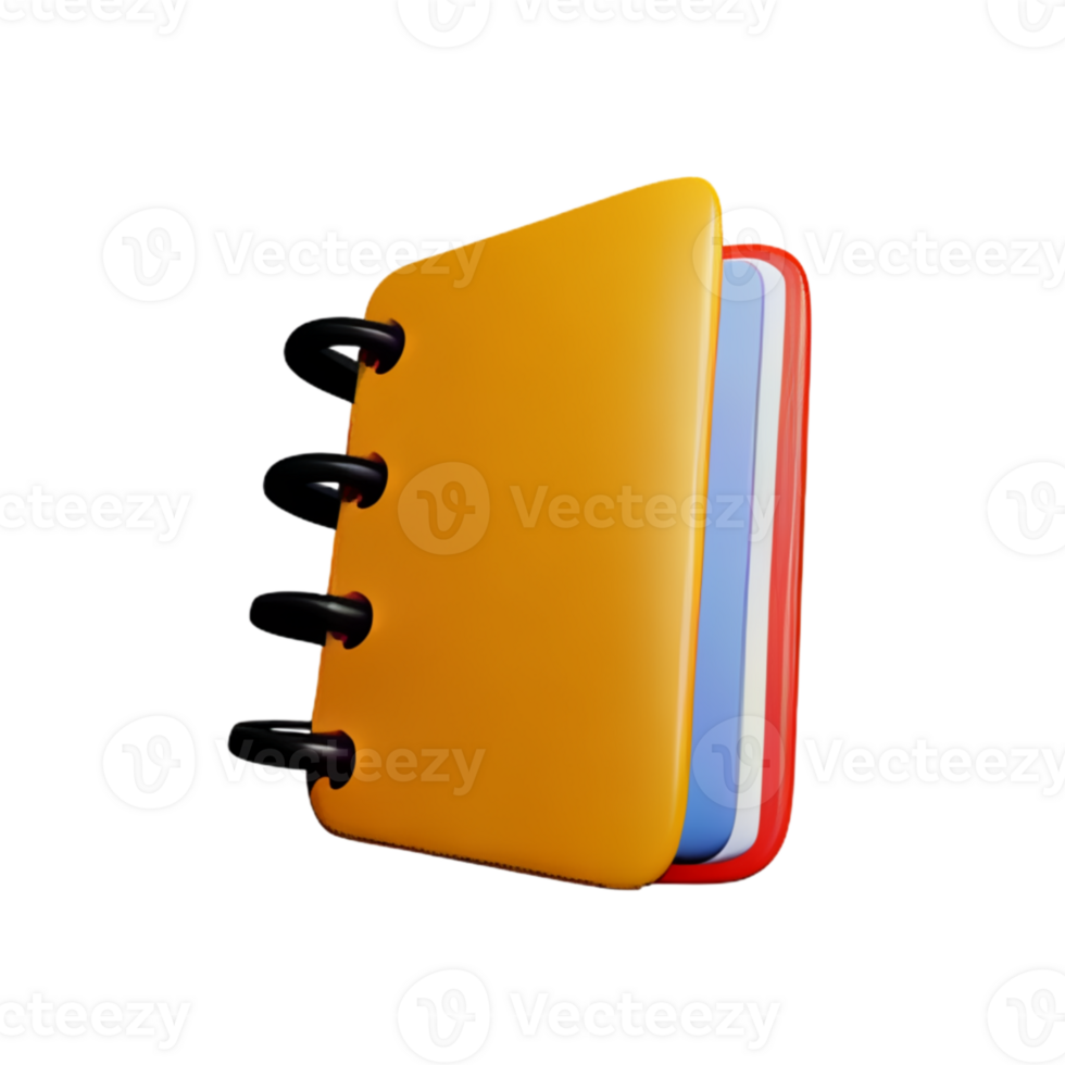 Book Notebook Notepad AI Generative png