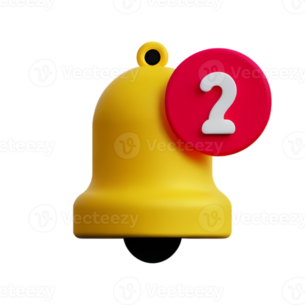 Notification Bell Alarm AI Generative png