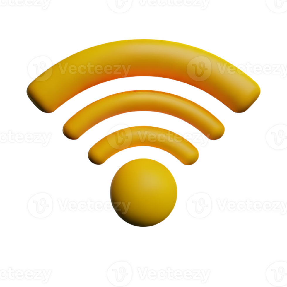 sans fil signal Wifi ai génératif png