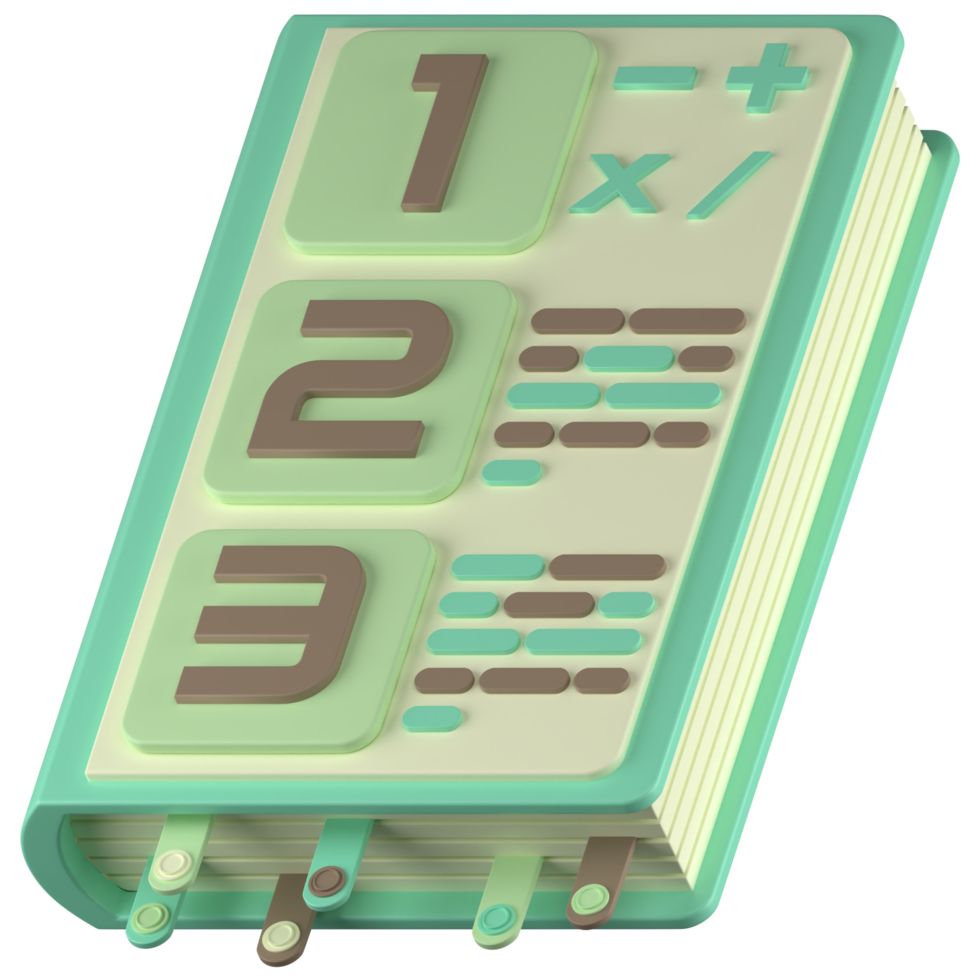 Back to school 3d icon png