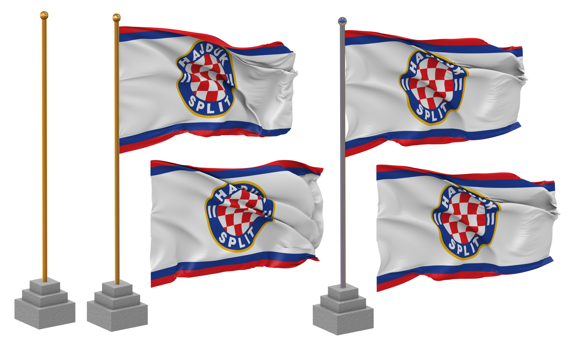 Hrvatski nogometni klub Hajduk Split, HNK Hajduk Split Flag Waves