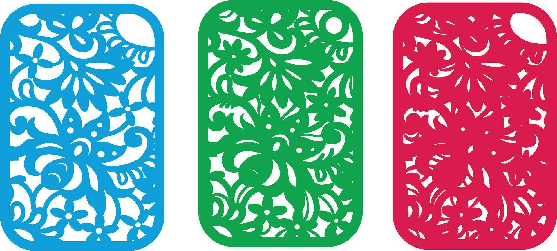 Keychains digital multilayer layout files vector image