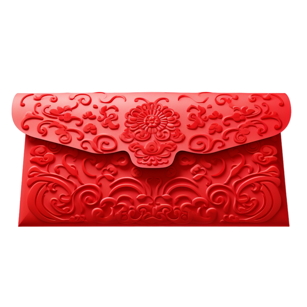 Red Envelopes Hongbao Ai Generative png