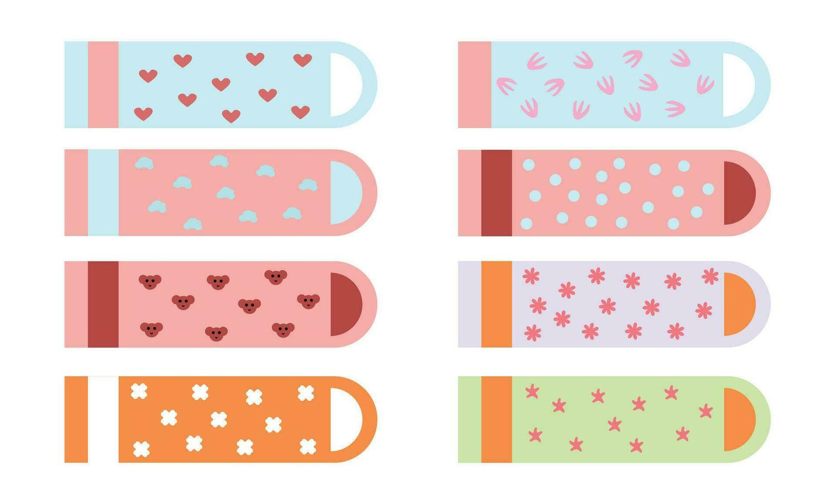 Label paper pattern vector