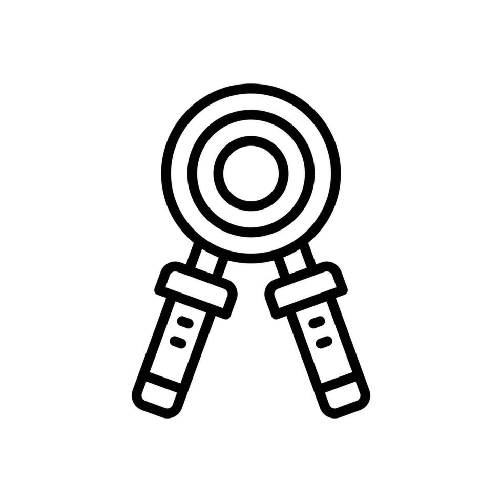 handgrip line icon. vector icon for your website, mobile, presentation, and logo design.
