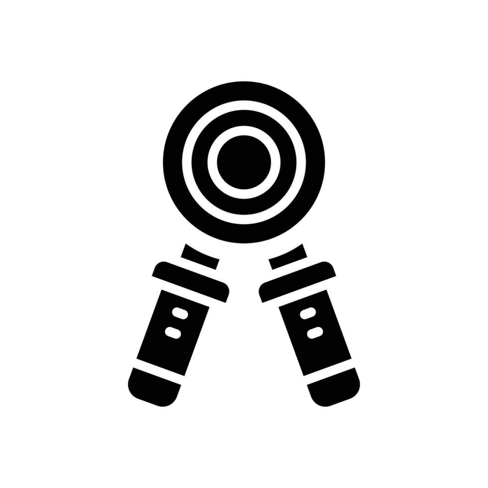 handgrip glyph icon. vector icon for your website, mobile, presentation, and logo design.