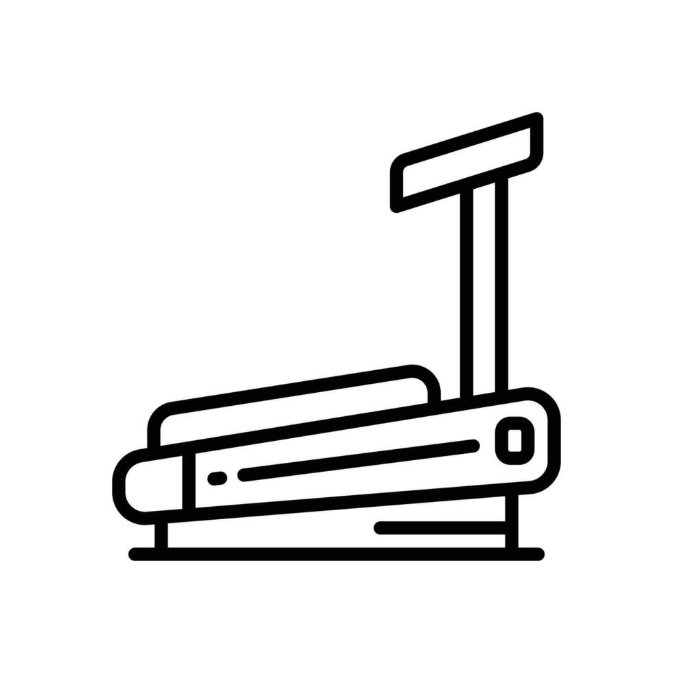 treadmill line icon. vector icon for your website, mobile, presentation, and logo design.