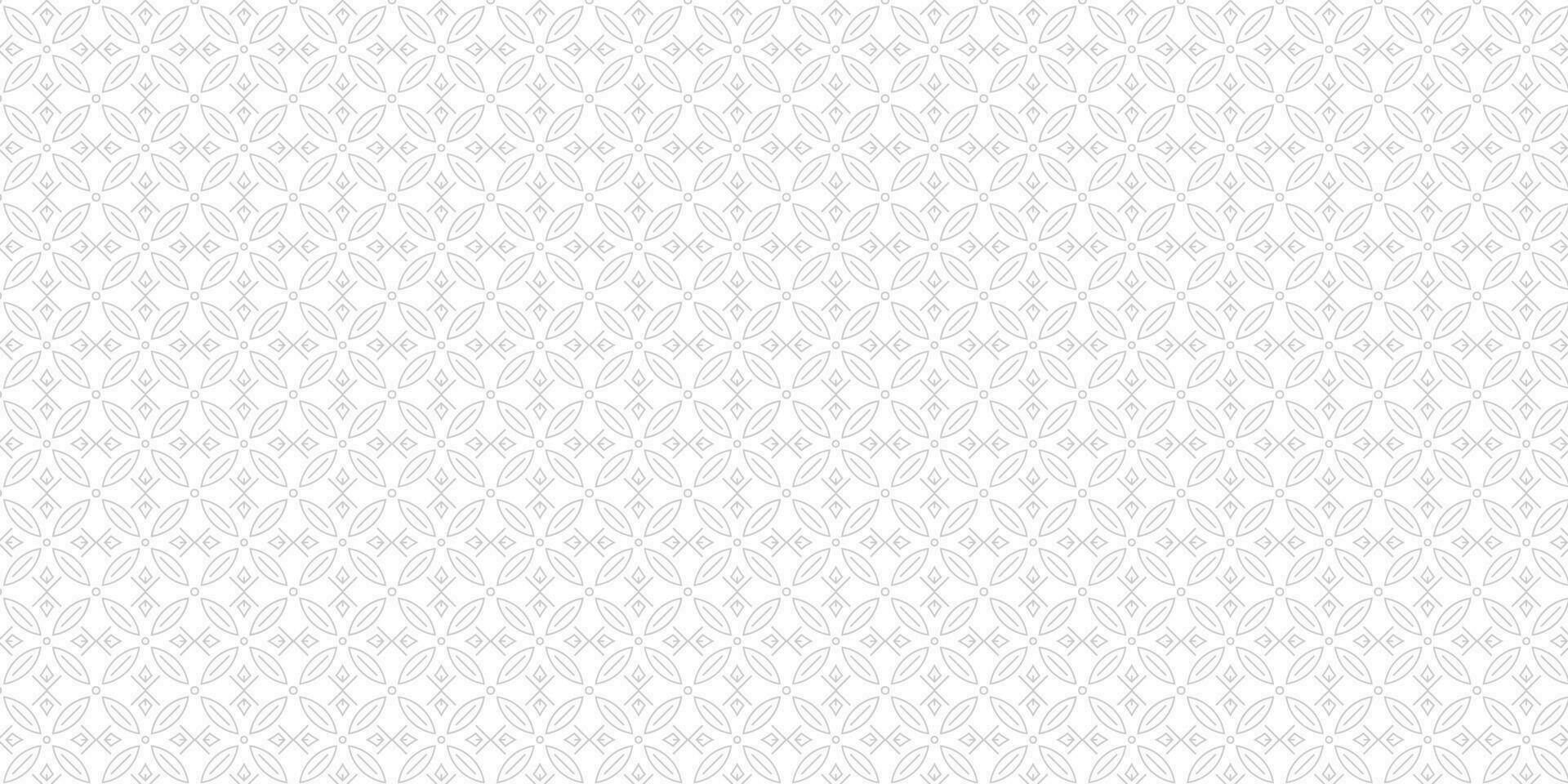 Simple Decorative Geometrical Circle Seamless Pattern Background vector