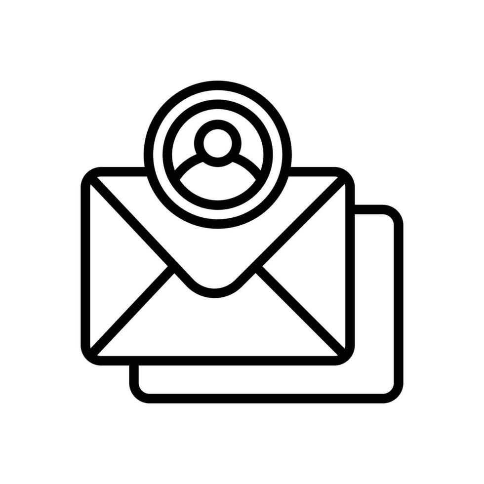 posting line icon. vector icon for your website, mobile, presentation, and logo design.