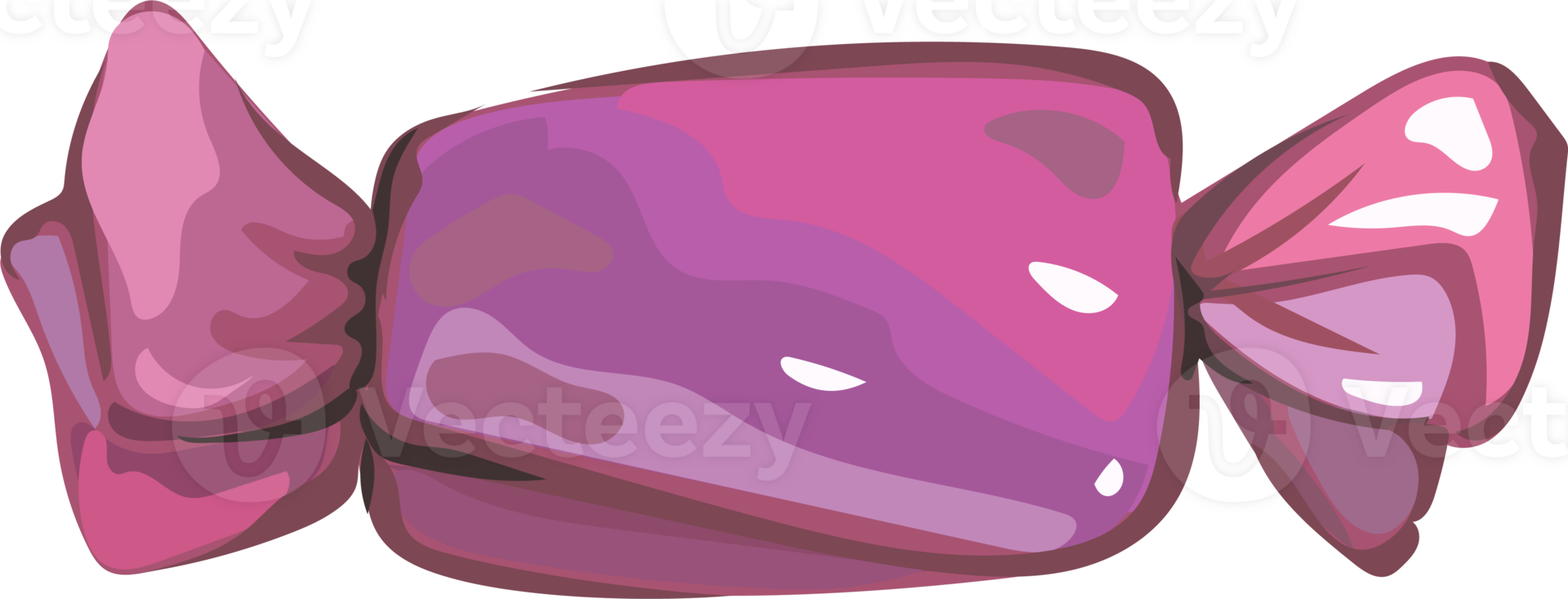 Halloween candy on transparent background. png