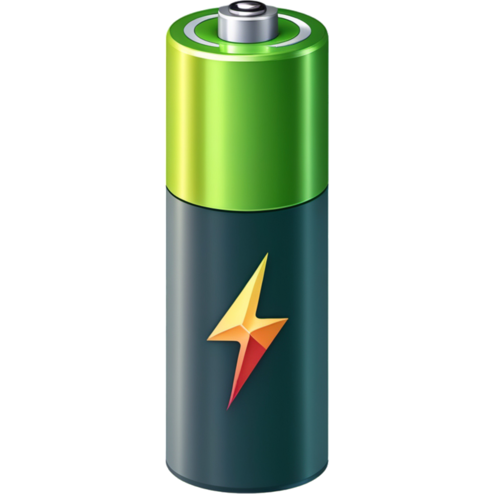 Batterie realistisch Stil. ai generativ png