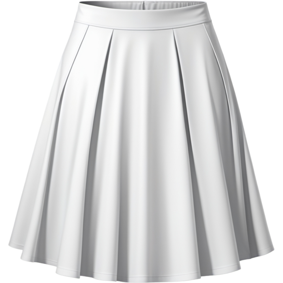 White female skirt. AI Generative png