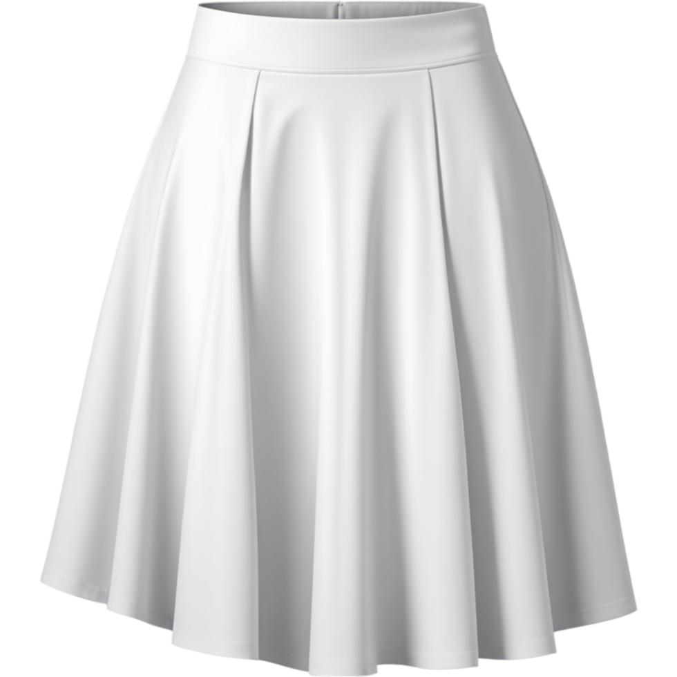 White female skirt. AI Generative png
