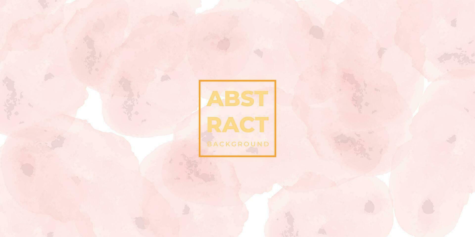 Abstract pink watercolor background. Paint brush paper textured stain canvas element. Pastel soft water color pattern. Abstract pink texture. Art watercolor background for wallpaper design vector