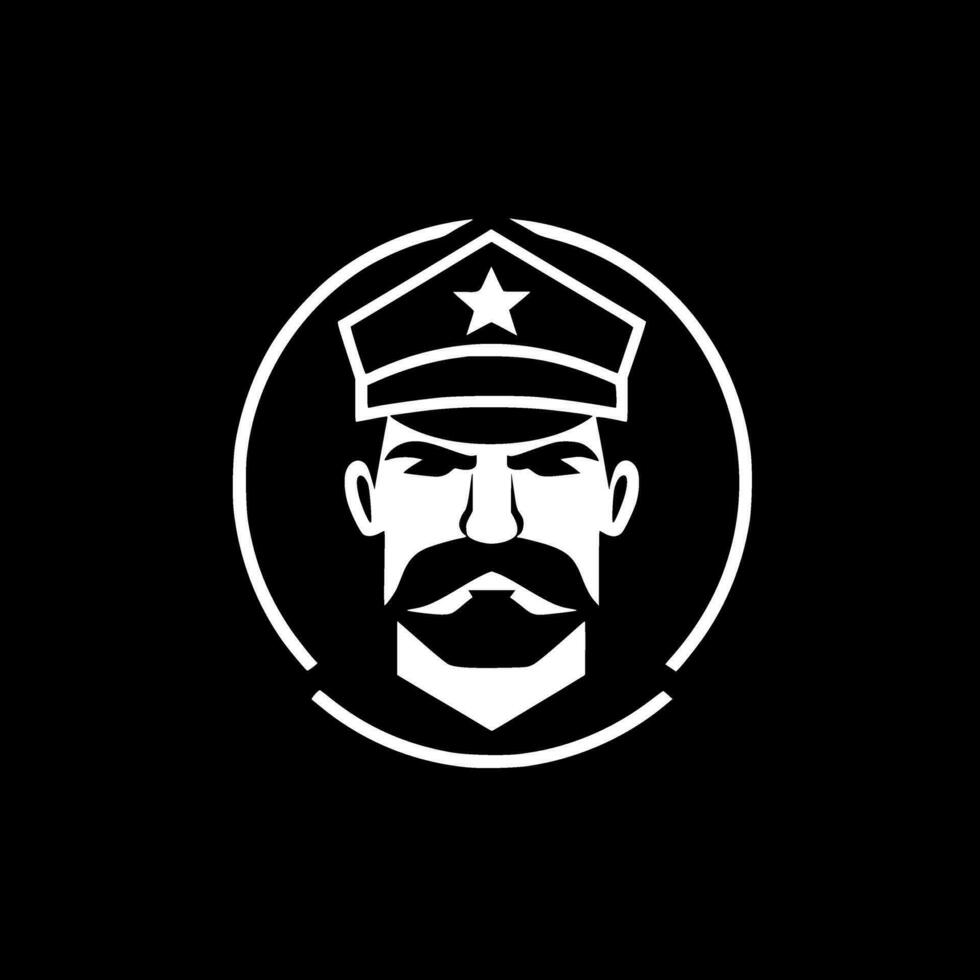 Military, Minimalist and Simple Silhouette - Vector illustration