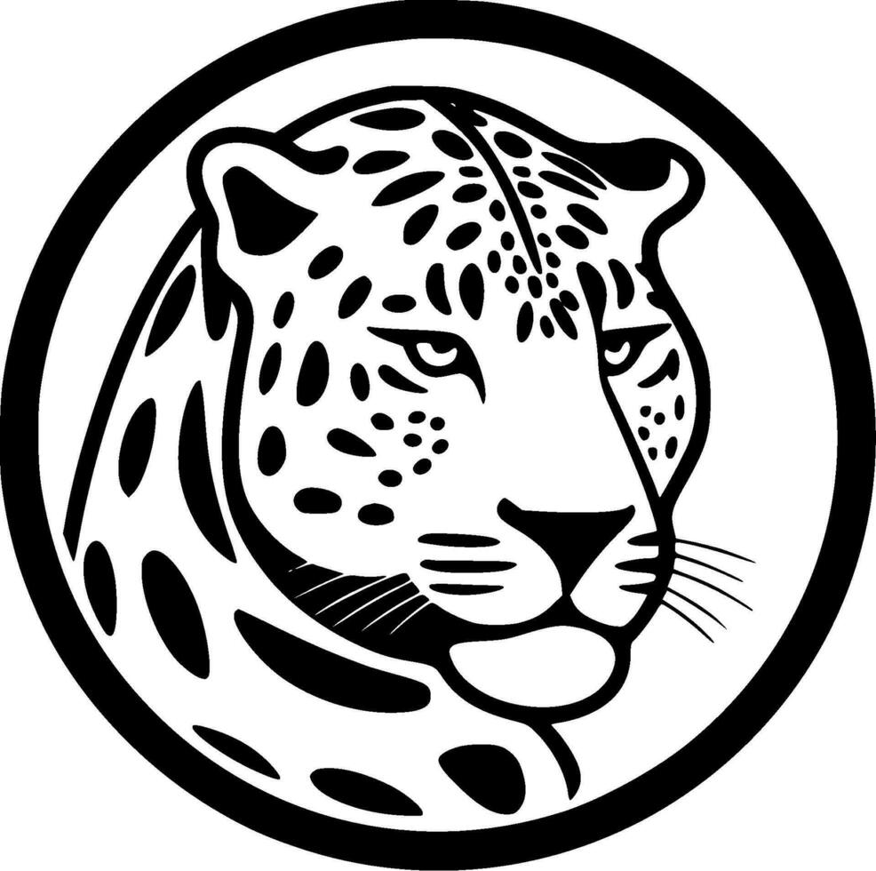 leopardo - alto calidad vector logo - vector ilustración ideal para camiseta gráfico