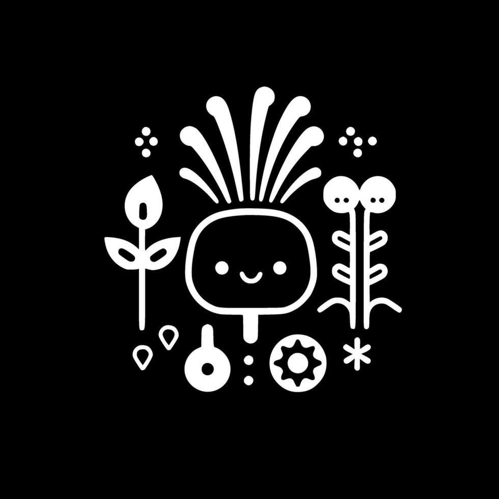Garden - High Quality Vector Logo - Vector illustration ideal for T-shirt graphic