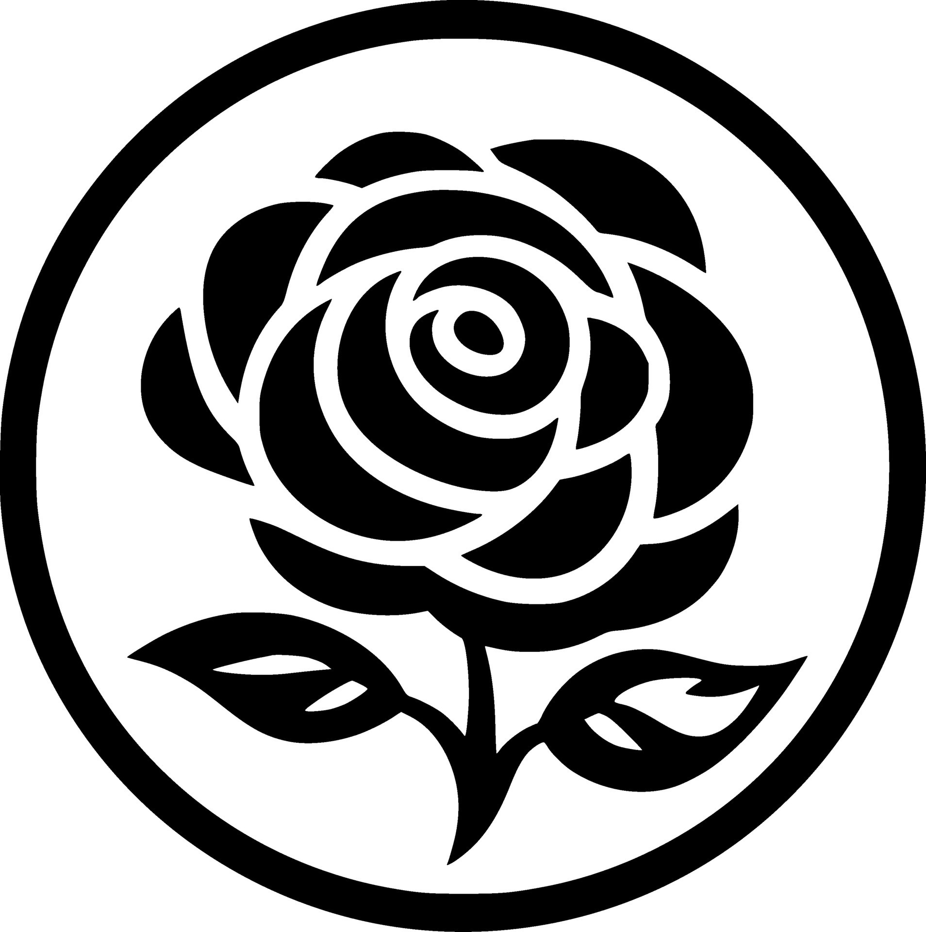 Flower, Black and White Vector illustration 32068271 Vector Art at Vecteezy