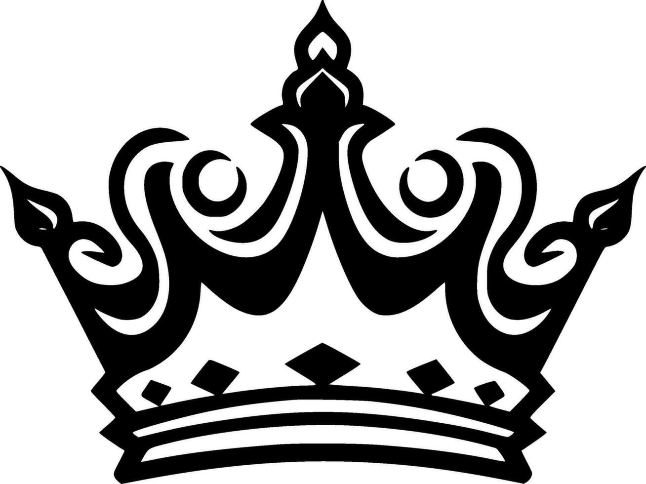 Crown - High Quality Vector Logo - Vector illustration ideal for T-shirt graphic