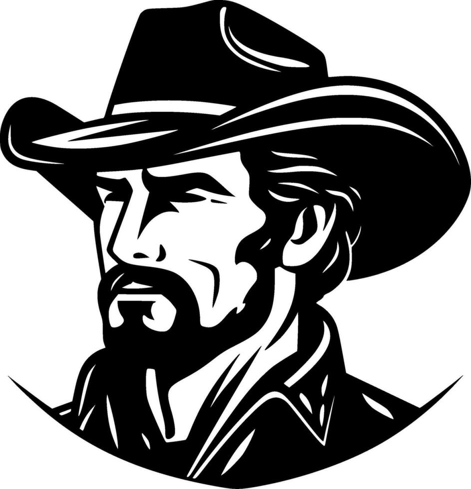 Western - High Quality Vector Logo - Vector illustration ideal for T-shirt graphic