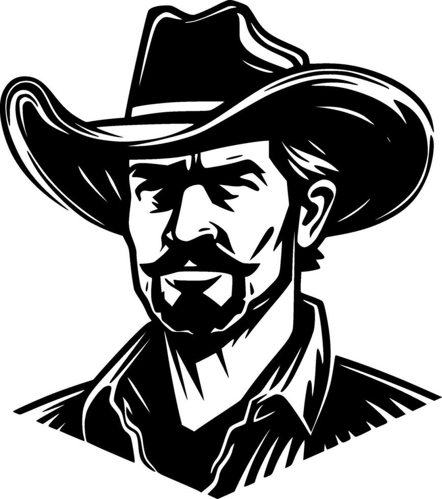 Western - High Quality Vector Logo - Vector illustration ideal for T-shirt graphic