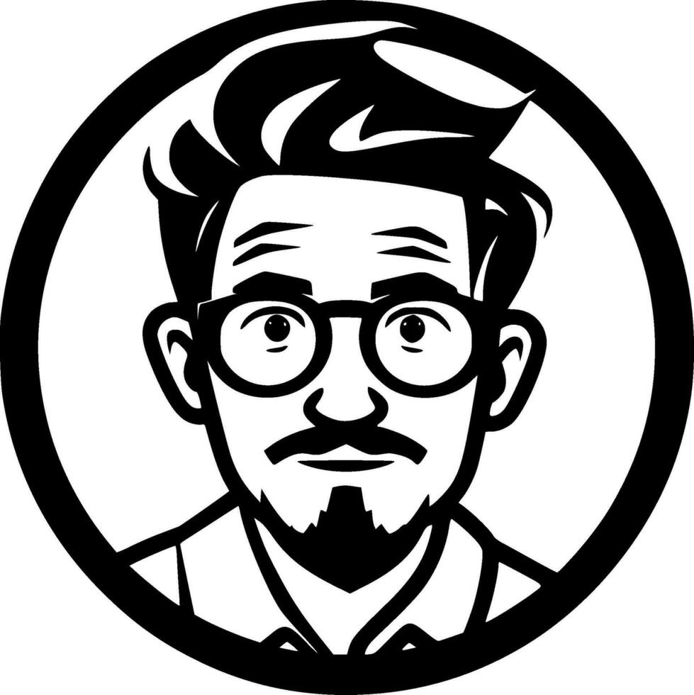 Teacher - High Quality Vector Logo - Vector illustration ideal for T-shirt graphic