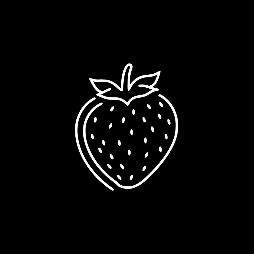 Strawberry - High Quality Vector Logo - Vector illustration ideal for T-shirt graphic